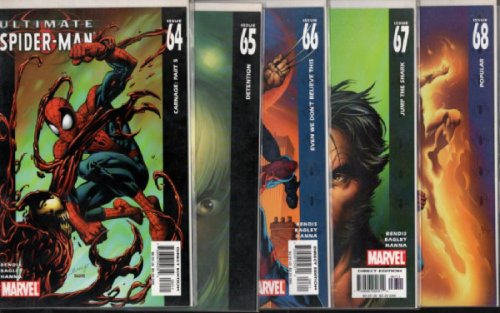 Ultimate Spider-man #64 thru #72 (Lot of 9)